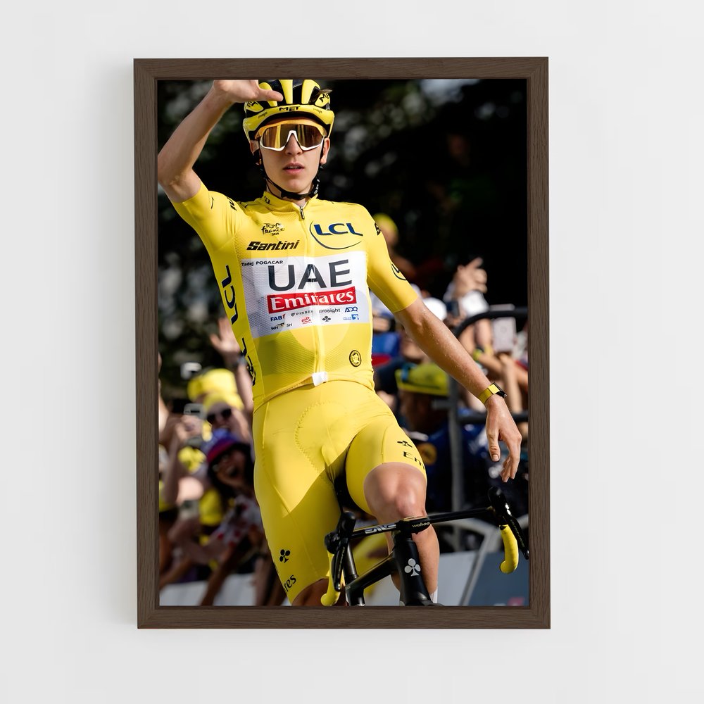 Poster Champion du Tour – affiche Cyclisme (vue 5)